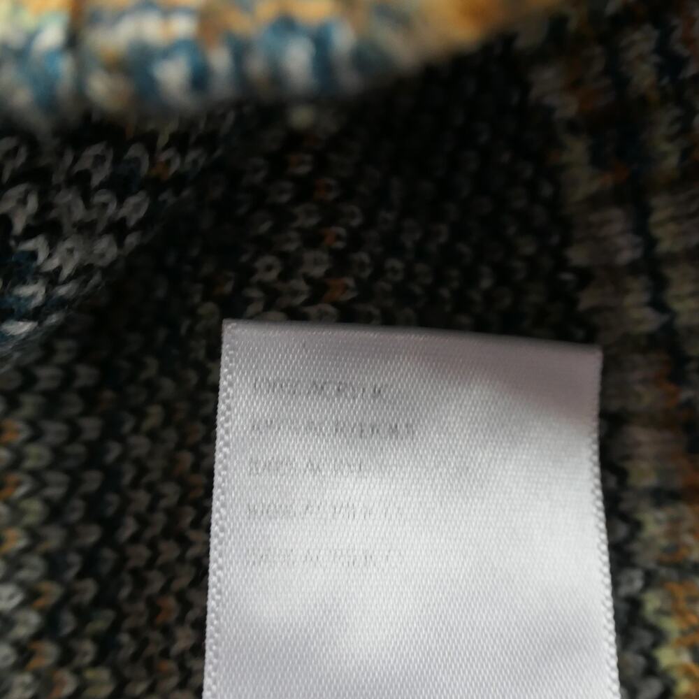 Urban Outfitters Cardigan Sweater Womens Medium Dark Gray Flame Oversized Boho - Picture 10 of 12